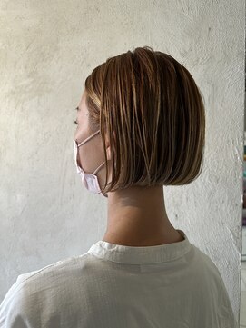 ユッカ 高槻茨木店(YUCCA) 【 YUCCA 】大人可愛い20代30代40代ボブ・/ベージュ