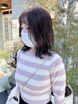 プライベートサロン キッテ(private salon kitte.)&nbsp;韓国風くびれミディアムヘア
