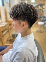 フォワヘアー(foi hair) 束感ショート波巻きマッシュパーマハイライトMEN’S HAIR 4