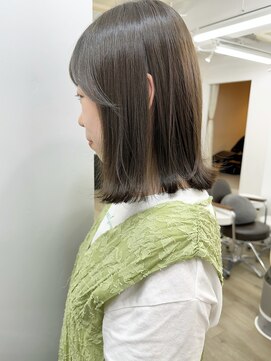 イコ 表参道原宿(ico) オリーブグレージュ イルミナカラー 透明感