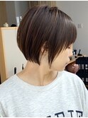 黒髪/グレーベージュ/レイヤーロング/前髪パーマ[西船橋/津田沼]
