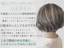 レセ 南柏店(Laissez)の雰囲気（大人女性にオススメ☆白髪を活かしたスタイルに最適♪[白髪染め]）