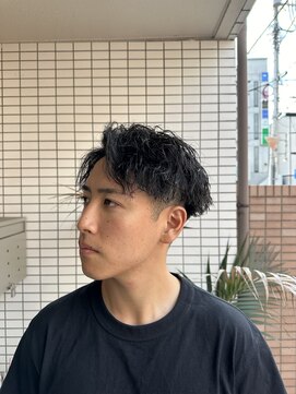 スウェル 船橋店(Swell) ウルフ/アッシュブラック/カルマパーマ/ベリーショート/船橋2