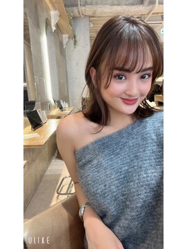 ロンドアリシア 金山(Lond Alexia) イヤリングカラー 縮毛矯正 韓国風 ダブルカラー 髪質改善_4322