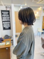 レイヤーボブ/くびれボブ/レイヤーカット　渋谷