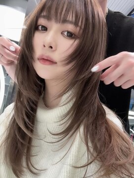 レディアル 渋谷(REDEAL) ワンホンヘア/韓国ヘア/ウルフ/前髪[レイヤーカット/渋谷