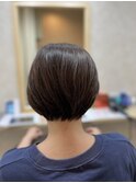 丸みショートボブ