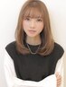 コスメカールストレート+小顔似合わせカット+ムコタトリートメント ￥15000