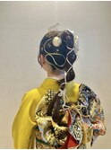 成人式着付けヘアセットメイク/ヘアアレンジ/ヘアメイク[藤沢]