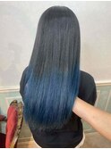 グラデーションブルー♪