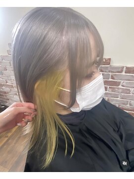 ルフレ 新宿本店2nd(Reflet) ◎インナーカラー