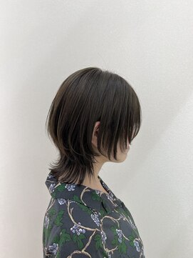 トッカ 船橋南口店(tocca) 【我妻修三】丸みショートウルフカット＆オリージュカラー