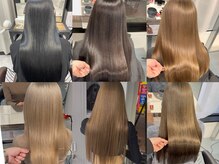 縮毛矯正でもハイトーンカラーをしたい方、一度ご相談ください！