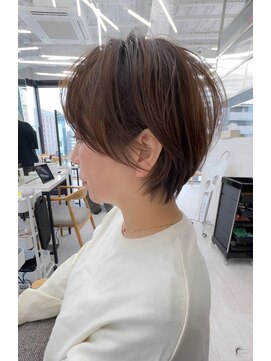 ビューナゴヤ 名駅(VIEW NAGOYA) 似合わせカット/ショートボブ/小顔ヘア/メルティカラー/くせ毛