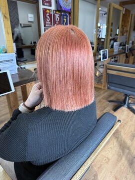 ルッカヘアガーデン バイ ラッシュゴールド(RUCCA HAIR GARDEN by LUSH GOLD) オレンジカラー