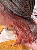★インナーカラー×パッションオレンジ