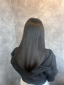 ウィート(wheat) 髪質改善ストレート/ぱっつんロング