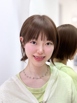 アマトウキョウスマートサロン(AMA TOKYO×Smart Salon) 【sayakaスタイル】顔まわり/レイヤーカット/小顔韓国くびれヘア