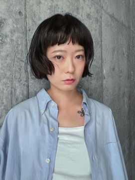 ナヌーク ダイカンヤマ(nanuk daikanyama) ニュアンスショートパーマ