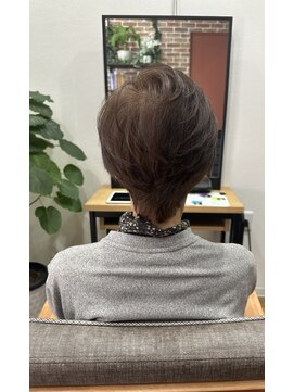 レディースショートスタイル【門前仲町/越中島/月島/大人女性】