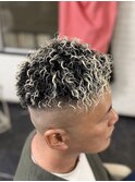 ツイストスパイラル強め×フェード