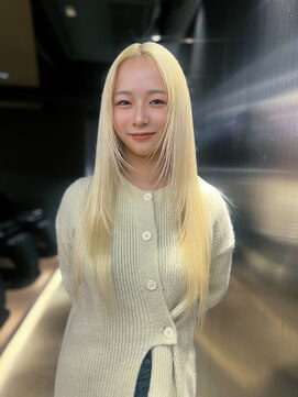 ペレ 栄 アネックス(PELE栄ANNEX) クラゲヘアー/小顔に見せるヘア/ココアベージュ/栄