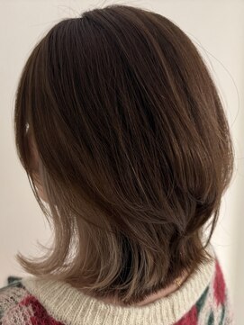 アヴァンスクロス あべのルシアス店(AVANCE.CROSS) ブラウンベージュ×イヤリングカラー