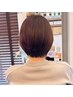 【全員】ショートカット+縮毛矯正+髪質改善ヘアエステ #髪質改善#白髪染め