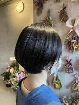 マーノ(mano)の写真/―自分史上最高のショートヘアを手に入れるなら"mano"へ!ショートヘア人気◎Stylistがあなたの想いを形に―