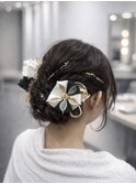 ヘアアレンジ/ヘアセット/アップスタイル/