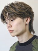 ナチュラル毛流れセンターパート