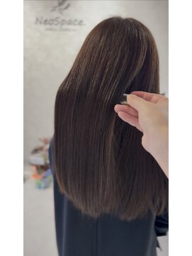 ネオスペース(NeoSpace.) 灘区六甲道/艶カラー×自然な縮毛矯正