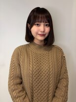 アクシス ナゴヤ(AXIS NAGOYA)&nbsp;ミルクティーブロンド/ダークブルー/デジタルパーマ
