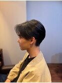 鎌倉メンズセンターパートフェザーパーマ２０代３０代