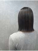 透明感グレージュ