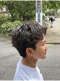 ルーズパーマショート