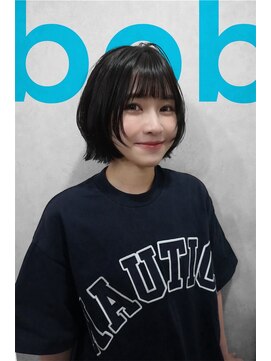 フランチェスカドットボブ(francesca.bob) オリーブグレージュ×レイヤーボブ【田野剛大】
