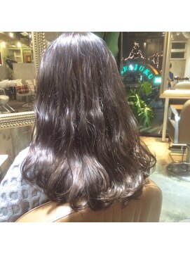 サロンドミルク 原宿(salon de MiLK) 《サロンドミルク原宿》シルバー×グレージュロブ