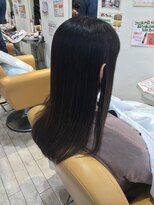 パッション 南中山店(PASSION)&nbsp;当店のシャンドラ縮毛矯正4ヶ月経っても艶々