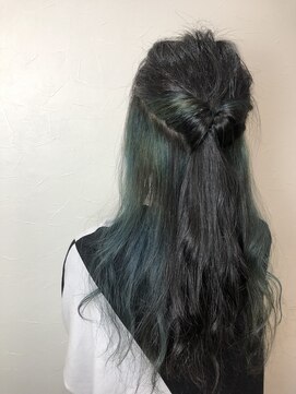 キャラ 池袋本店(CHARA) インナーくるりんぱブルー【キャラ池袋/chara池袋/玉城光】_