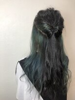 キャラ 池袋本店(CHARA) インナーくるりんぱブルー【キャラ池袋/chara池袋/玉城光】_