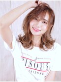 【DISHEL】おしゃれレイヤー　グラデーションゴールドアッシュ