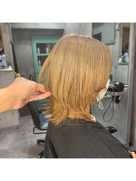 インク 渋谷(INK.) ボブ/フェザーバング/大人かわいい/グラデハイライト[渋谷]