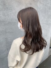 スイート ヘアデザイン(Suite HAIR DESIGN) 【suite】アッシュブラウン 冬にオススメ ブリーチなしの透明感