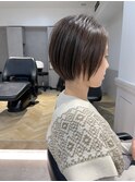 【丸みショートボブ】お手入れ簡単 30代  40代 50代　銀座