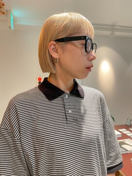 ドーター(daughter) 【daughter 尾花】ハイトーンボブ