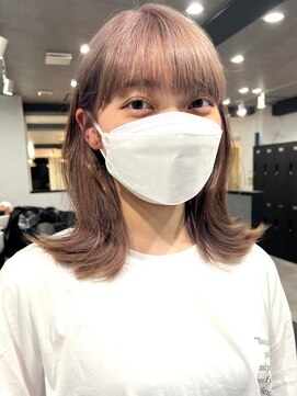 ツキ 横浜店(tuki) 20代インナーカラーケアブリーチイヤリングカラーハイライト