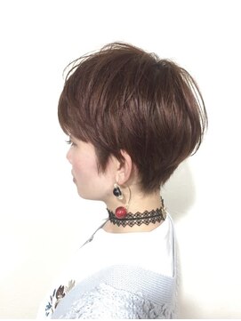 アンブルリュクス 中野(amble luxe) レディースショート/冬トレンドカラー/中野美容室