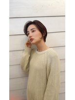 ニューラインギンザ(New-Line 銀座)&nbsp;透け感ショートヘア［金子涼］