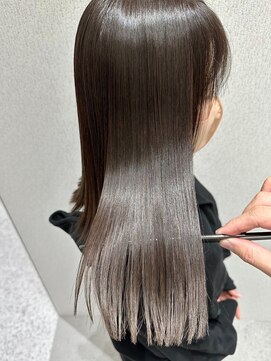 ジーナ 船橋(Zina) 大人かわいい20代30代40代小顔ショコラベージュ１Zina船橋